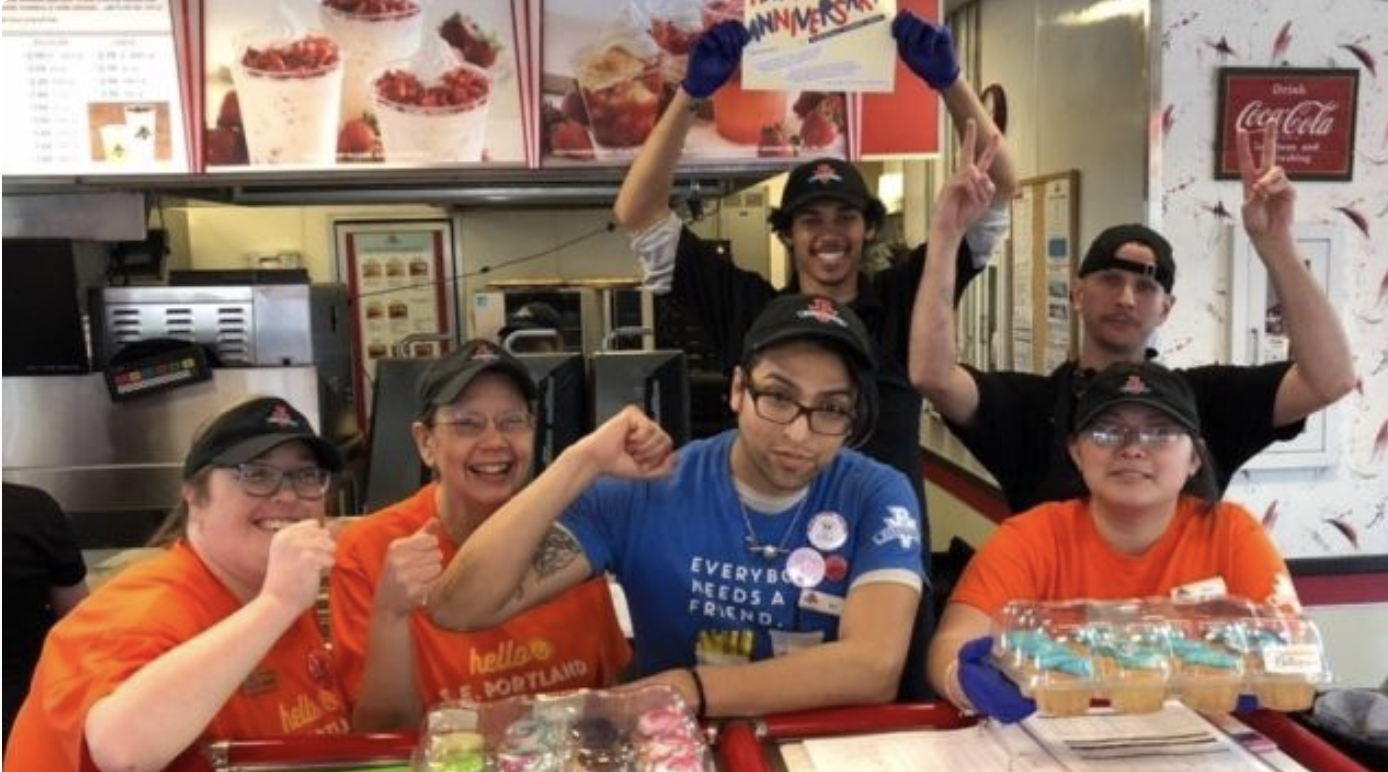 Burgerville Workers at Three Stores Go on Strike over Bad Faith Bargaining