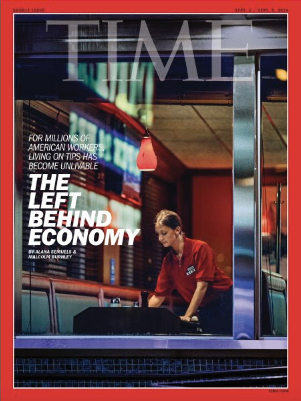 Restaurant Workers are on the Cover of Time Magazine
